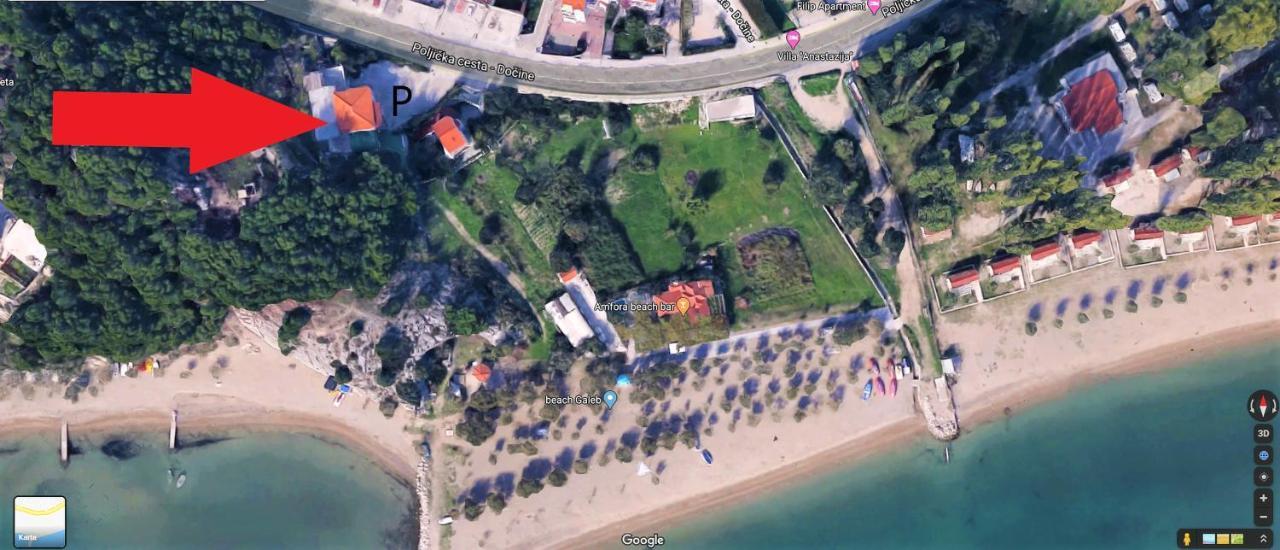 Beach Apartments "Bili Cvitak" Duće エクステリア 写真